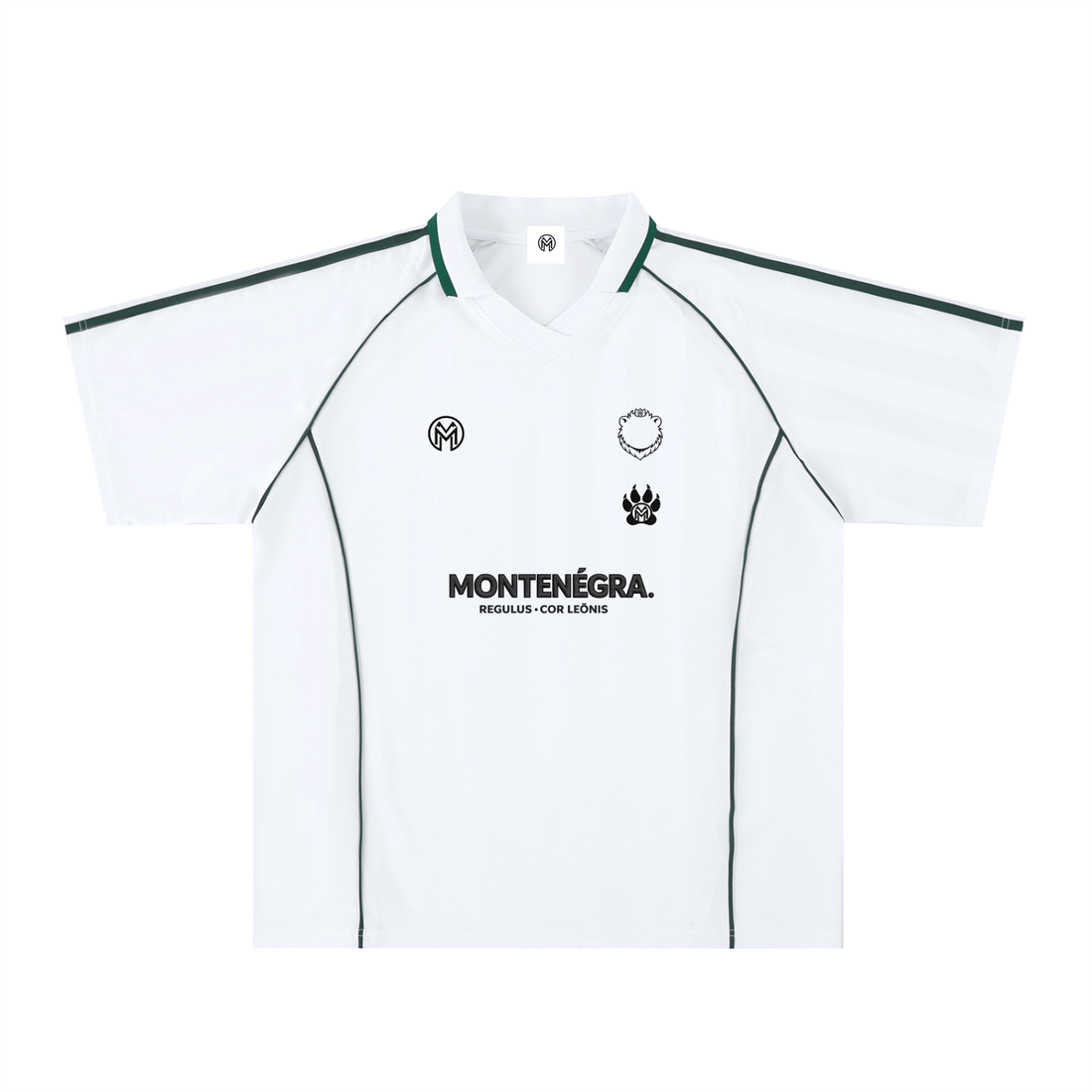 Montenégra X Port Authority® Men's Long Sleeve Shirt - Silky White and Black