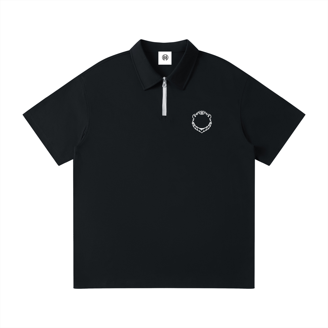 Montenégra button shirt - Silky White and Black