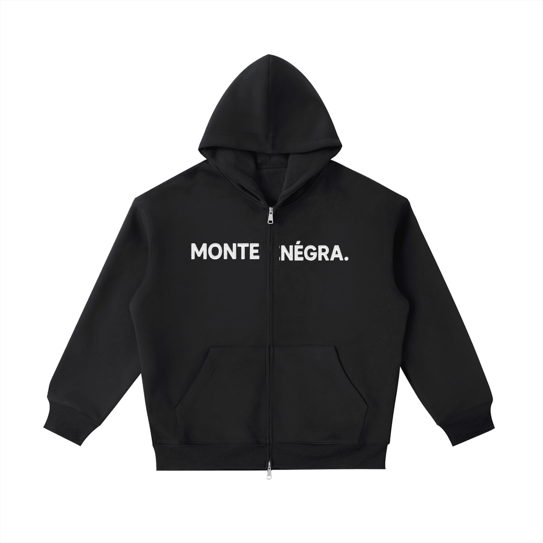 Why the Montenégra Essential Heavyweight Pocket Hoodie is a Wardrobe Staple in Black and White - Montenégra