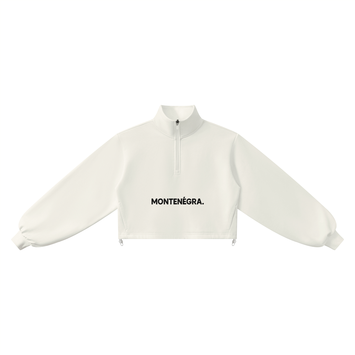 Montenegra Women's Mock-Neck Quarter-Zip Sweatshirt