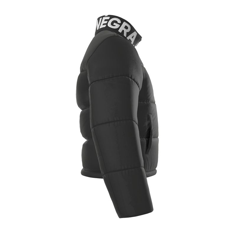 Premium Black Montenégra Puffer Contrado