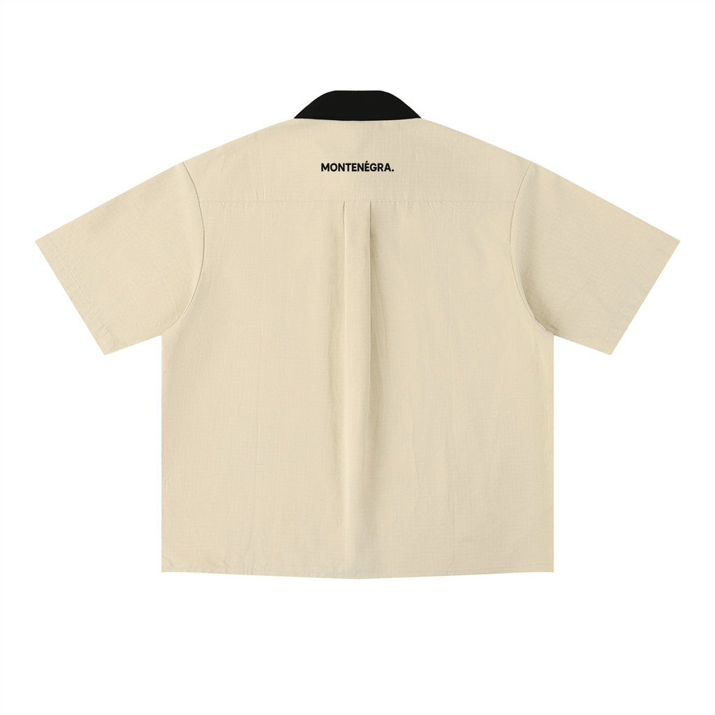 Montenegra Color Block Short Sleeve Shirt ODMPOD