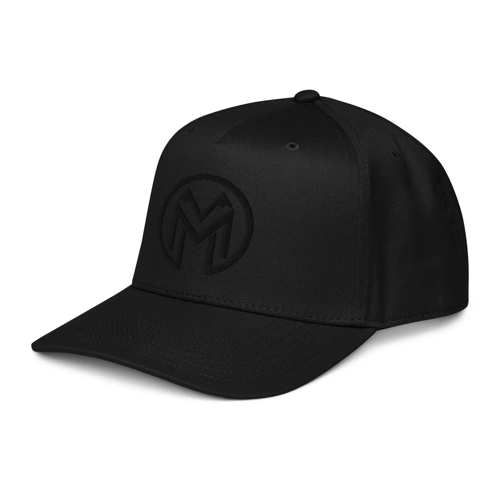 5 panel cap - Double Black - Montenégra