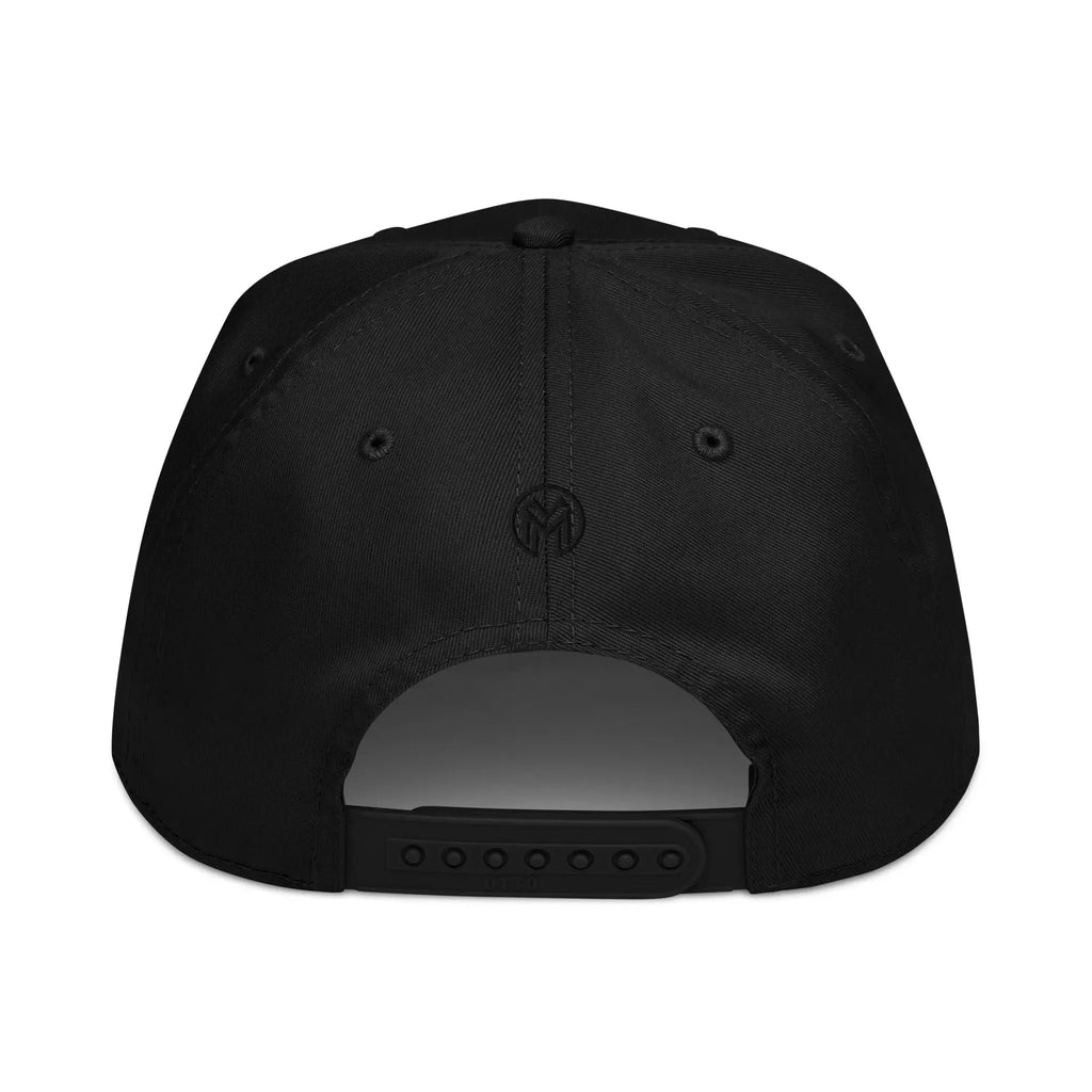 5 panel cap - Double Black - Montenégra
