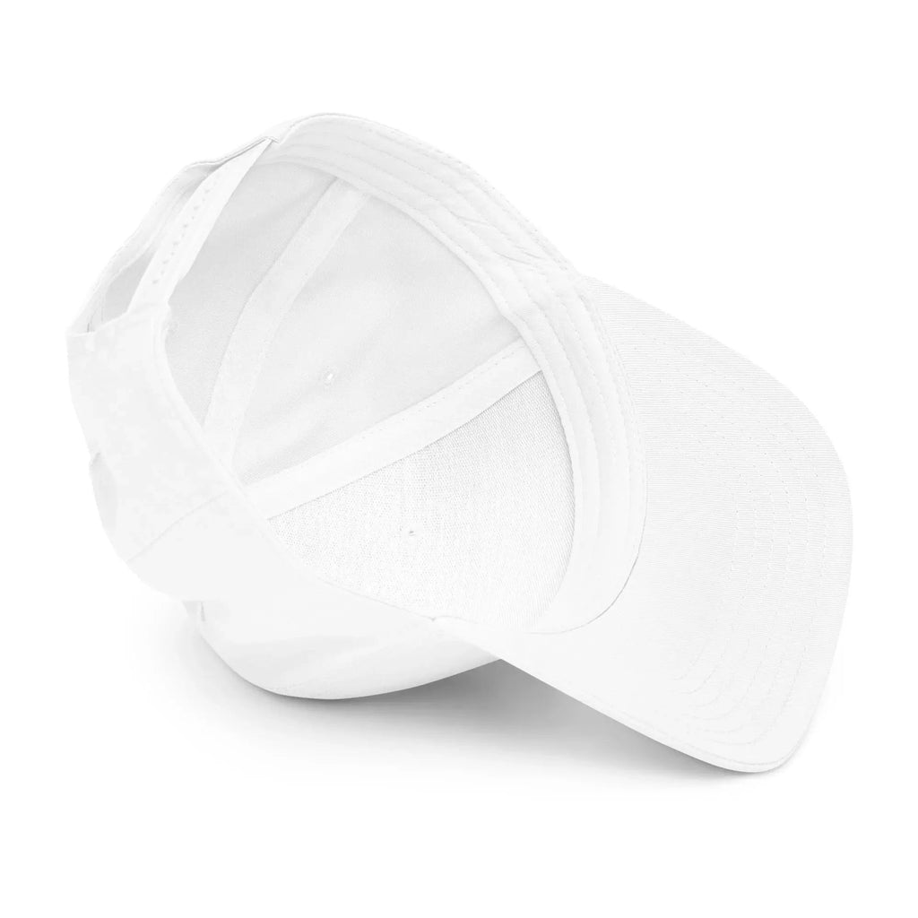 5 panel cap - Silky White and Black - Montenégra