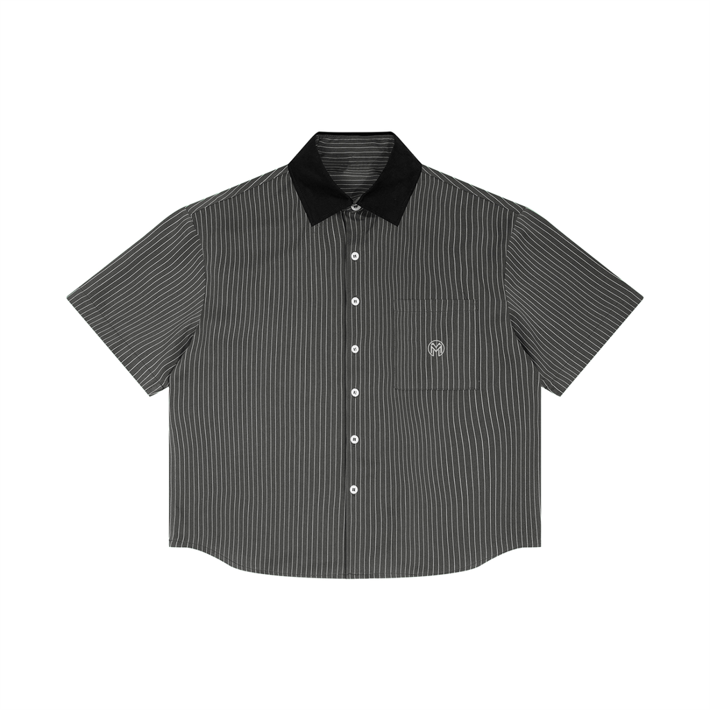 shirt,striped,two,tone,collar,contrast