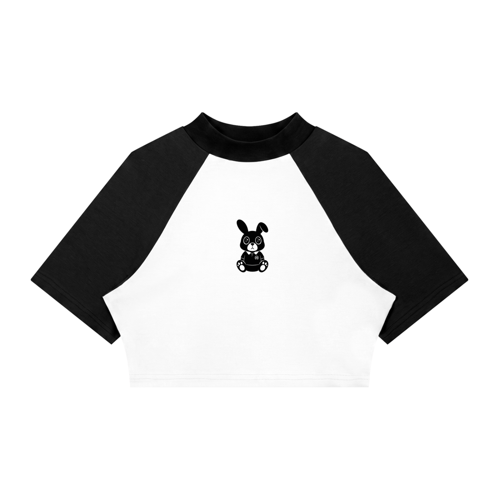 crop,t,shirt,raglan,top,women