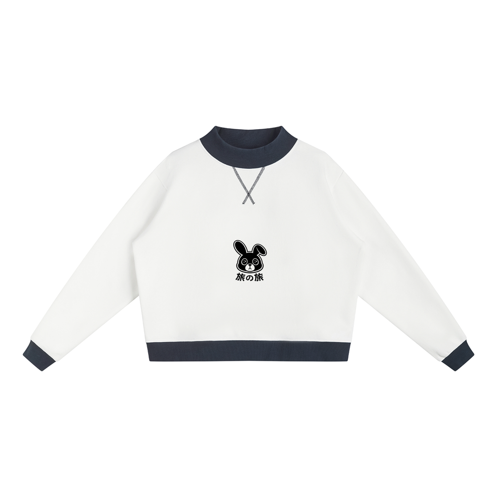 Montenegra Mock Neck Crewneck Sweatshirt ODMPOD