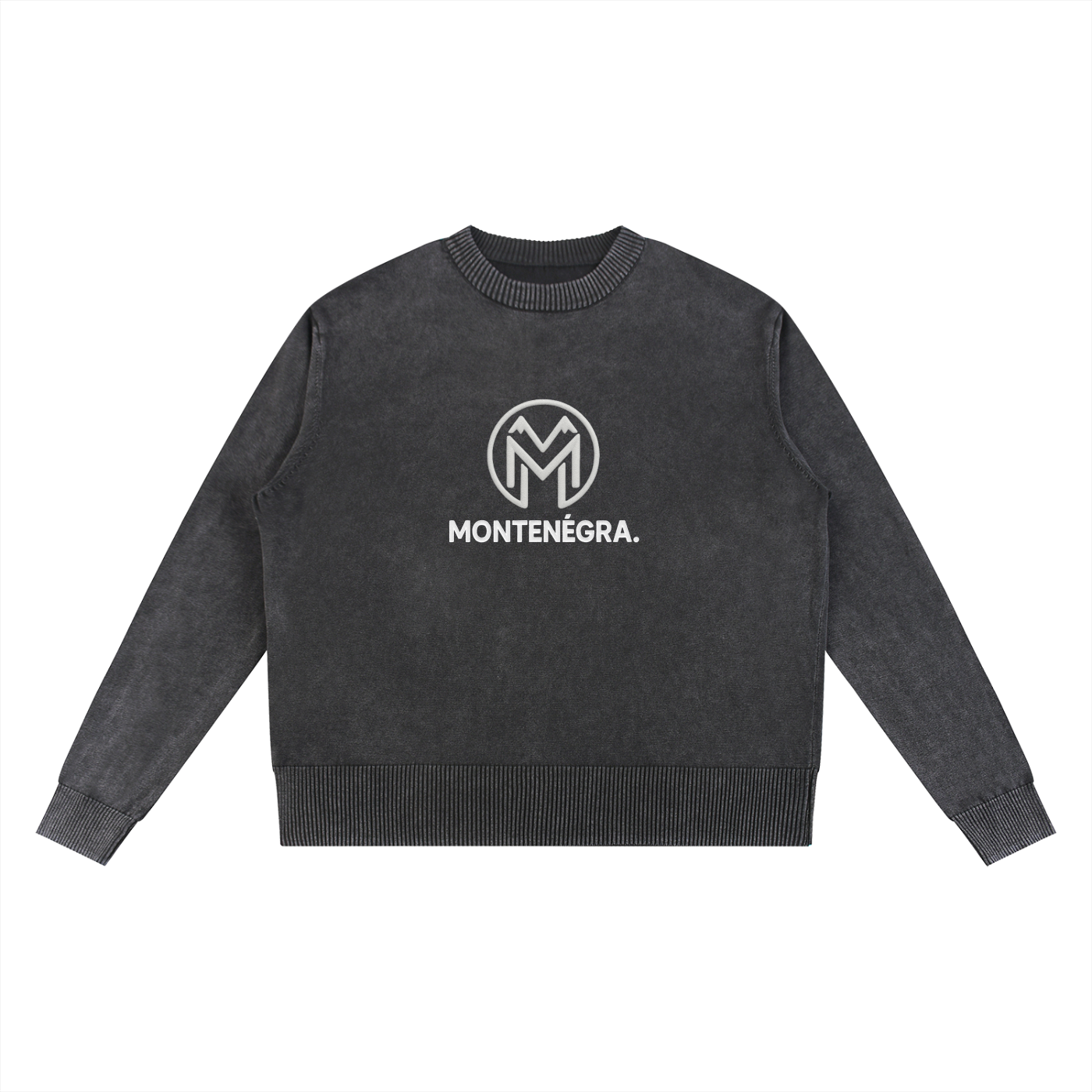Montenégra Mineral Wash Oversized Sweater - Montenégra