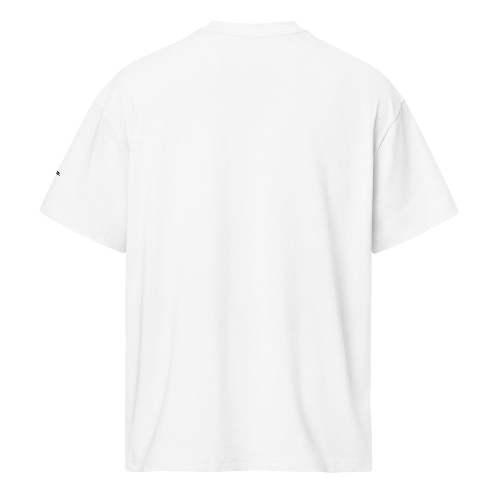 Montenégra box tee - Silky White and Black - Montenégra