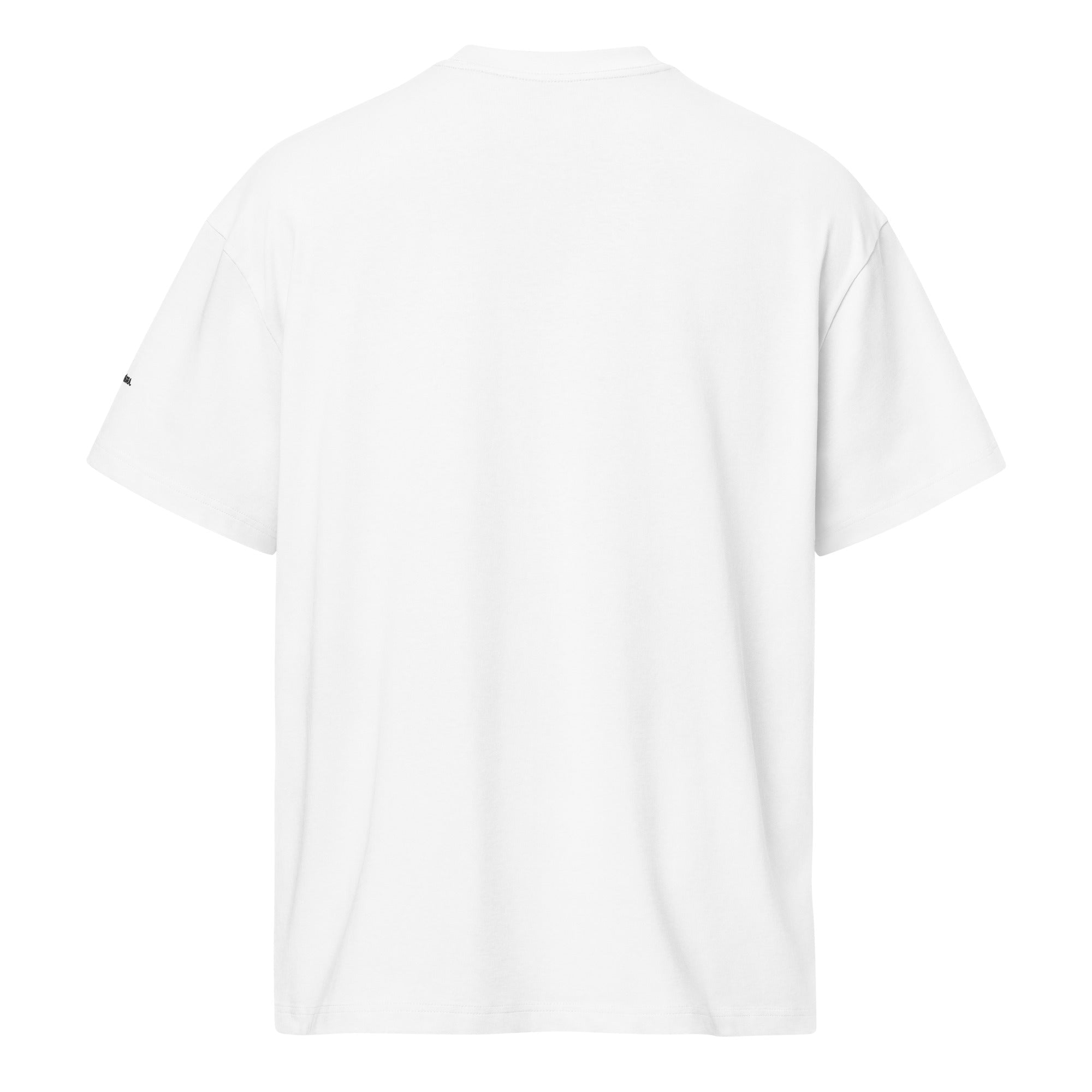 Montenégra box tee - Silky White and Black - Montenégra