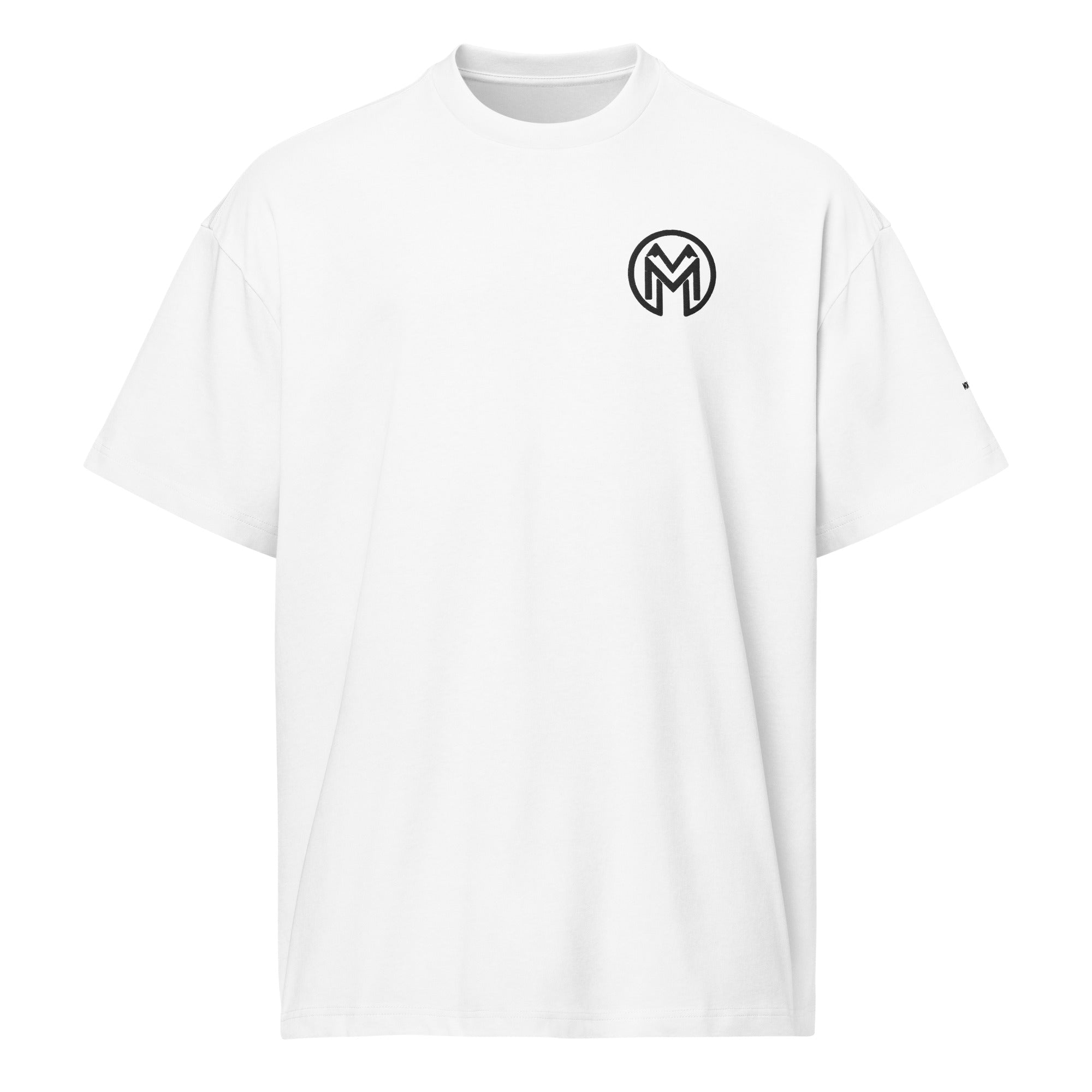 Montenégra box tee - Silky White and Black - Montenégra