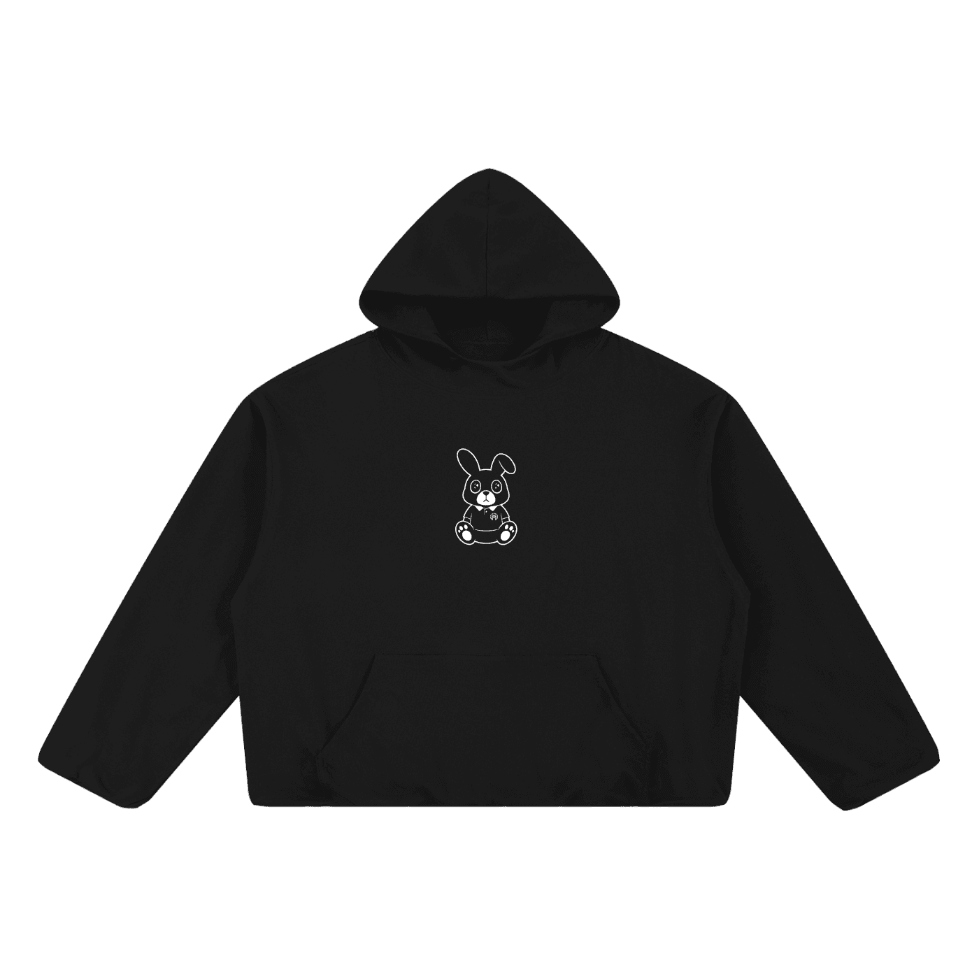 Montenegra - Boxy Gather - Hem Hoodie - Montenégra