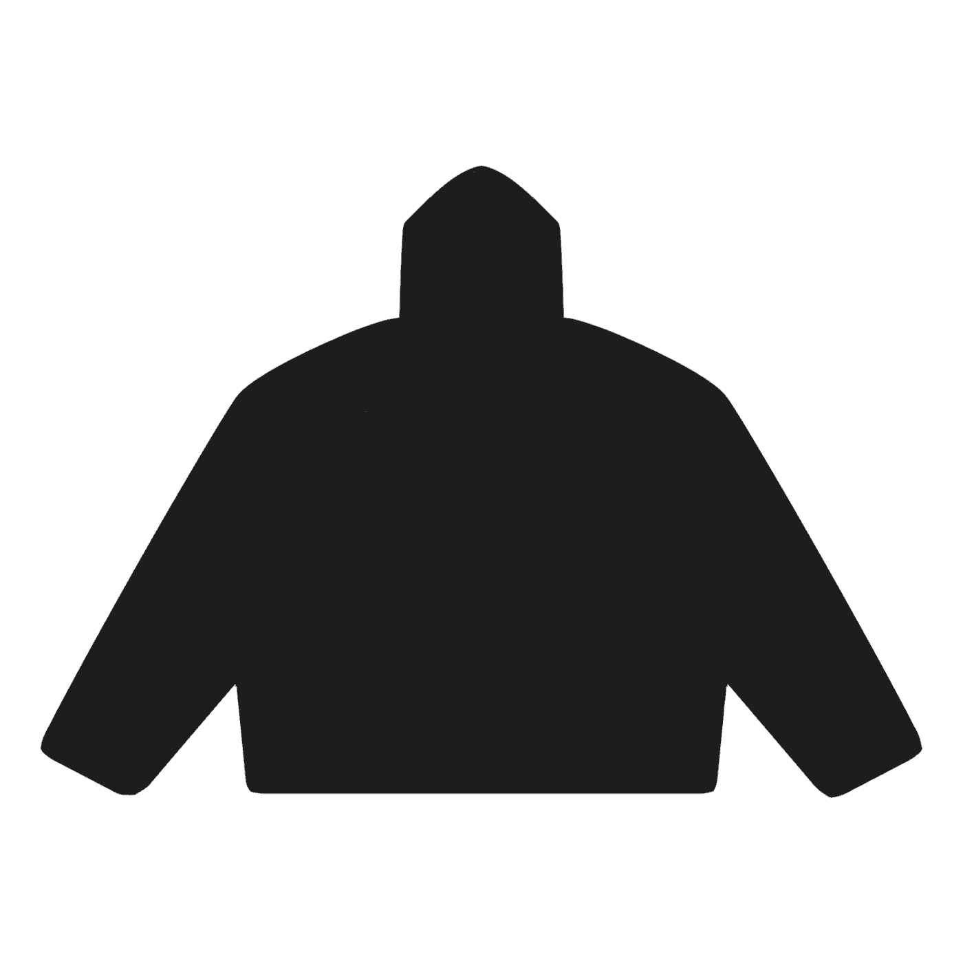 Montenegra - Boxy Gather - Hem Hoodie - Montenégra