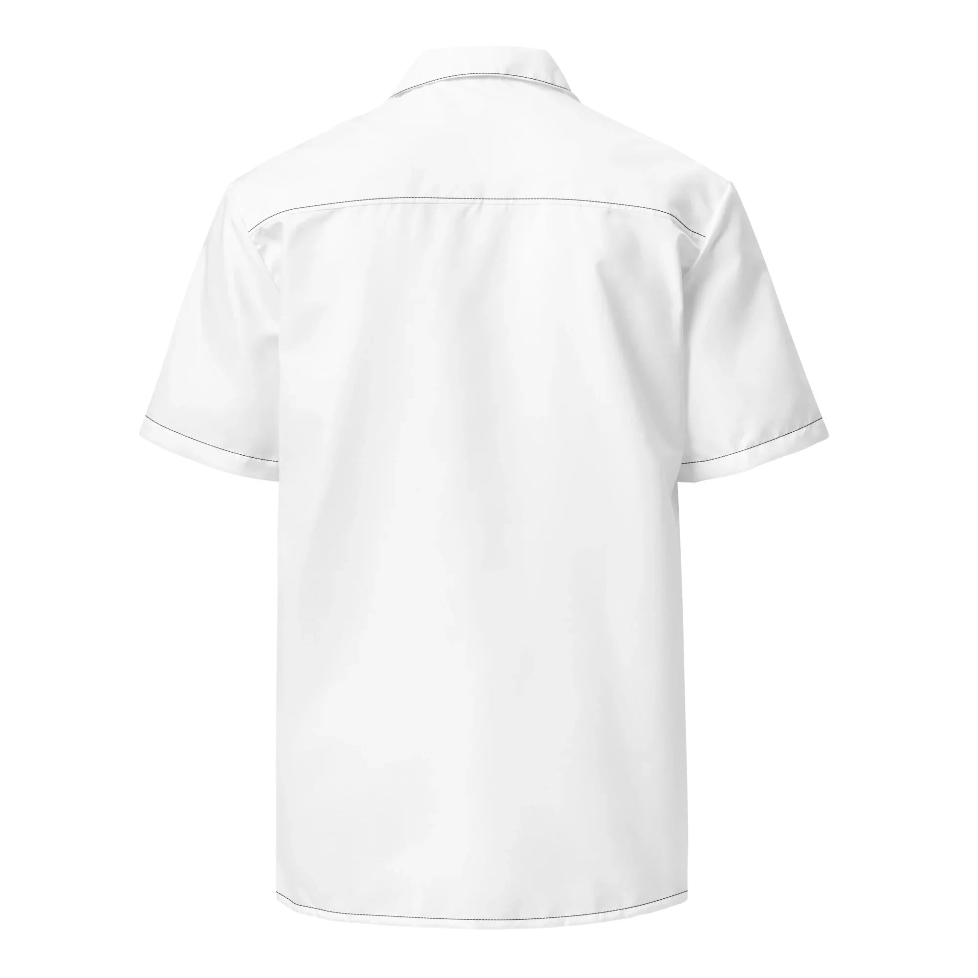 Montenégra button shirt - Silky White and Black - Montenégra