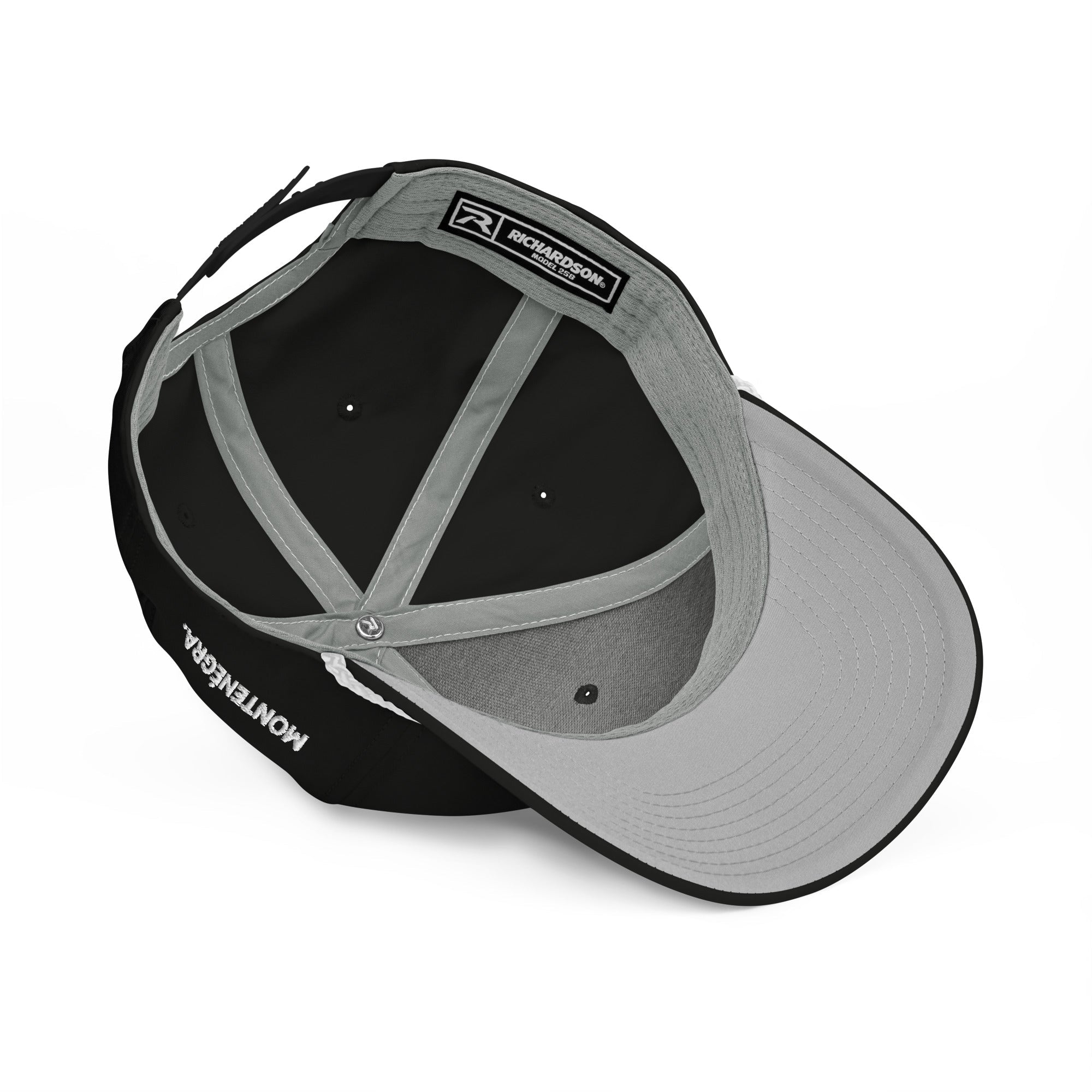 Montenégra Classic rope cap - Premium Black and White - Montenégra