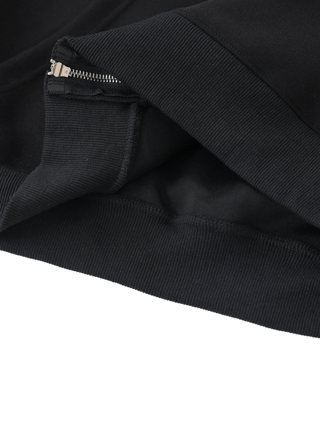 Montenégra Essential Heavyweight Pocket Hoodie - Premium Black and White - Montenégra