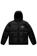 Montenégra Hooded Puffer Jacket - Premium Black and White - Montenégra