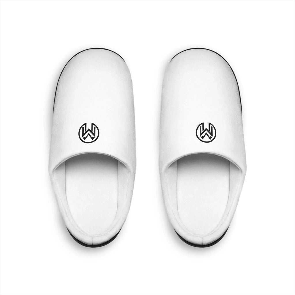 Montenégra Indoor Slippers - Silky White and Black - Montenégra