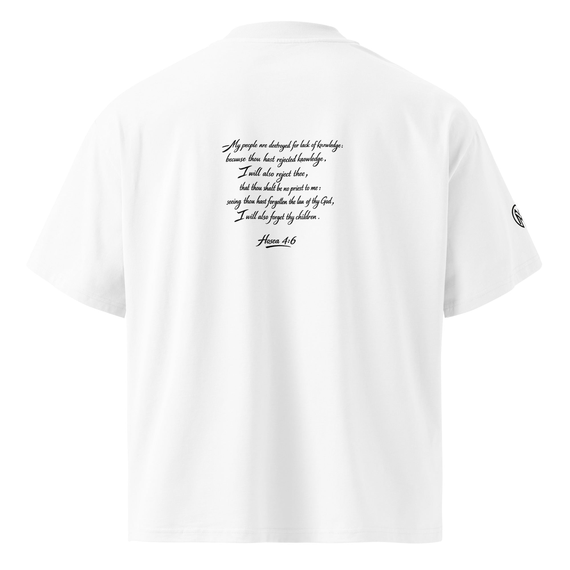 Montenégra Japa organic oversized high neck t-shirt - Montenégra