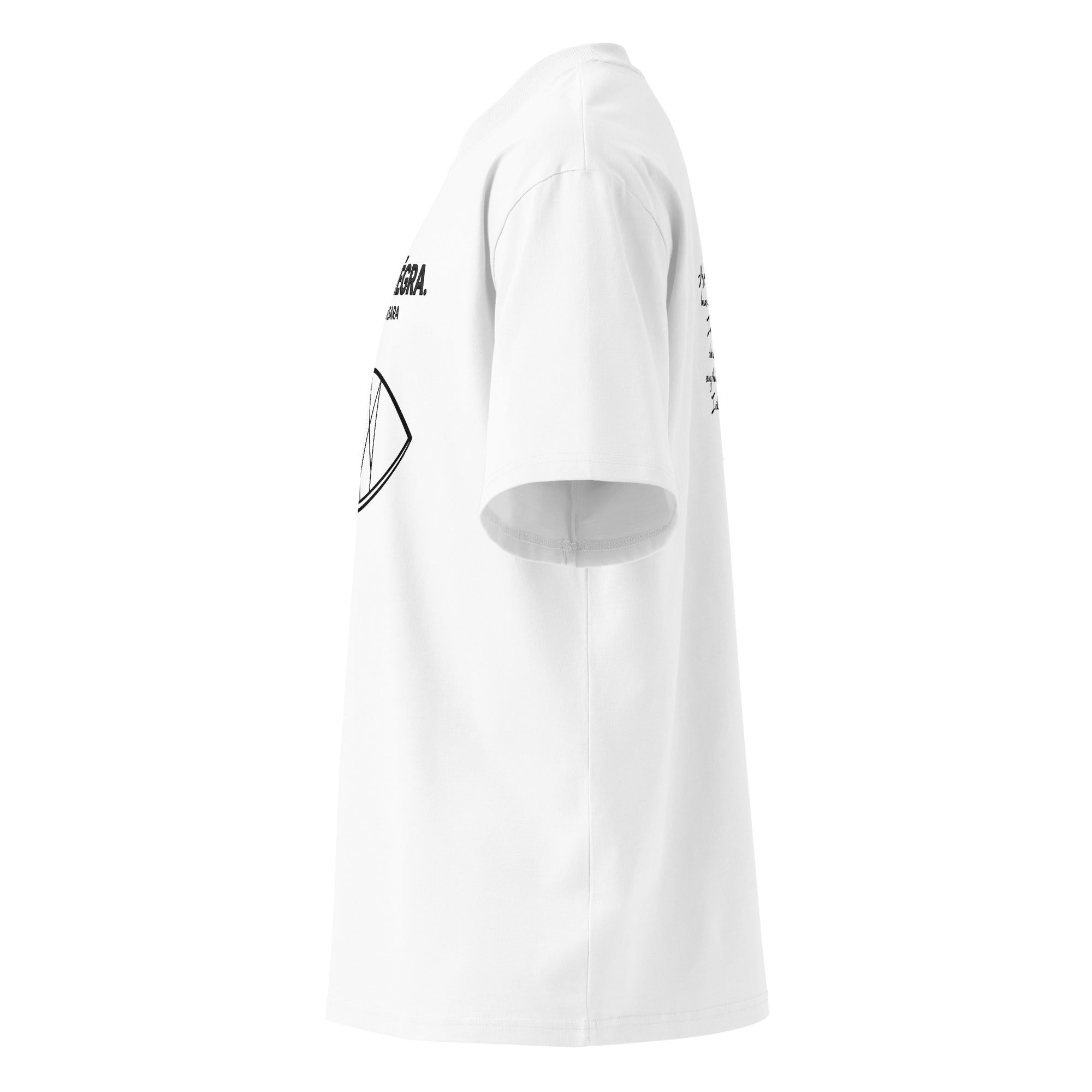 Montenégra Japa organic oversized high neck t-shirt - Montenégra