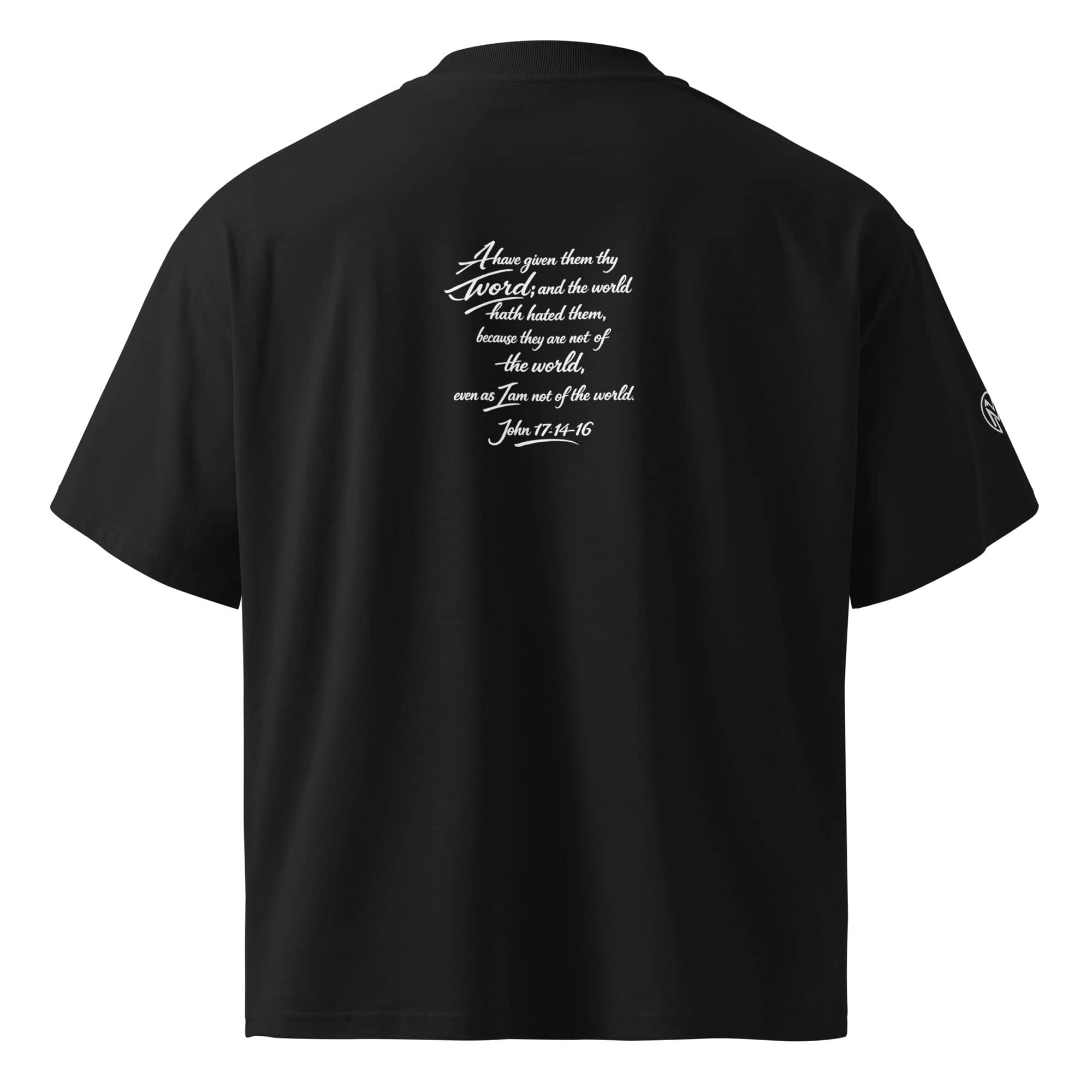 Montenégra Japa Samasara Unisex organic oversized high neck t-shirt - Montenégra