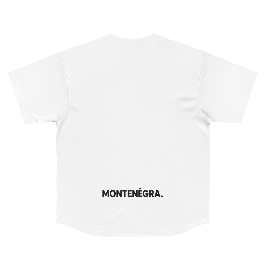 Montenégra Jersey - Silky White and Black - Montenégra