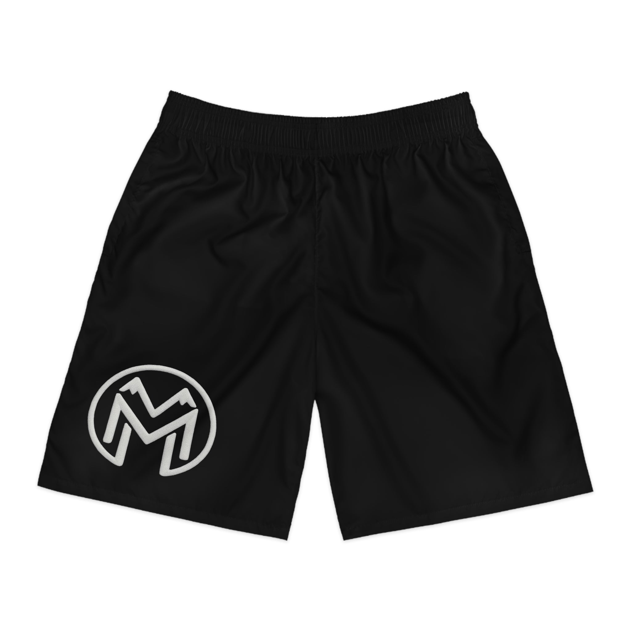 Montenégra Jogger Shorts - Premium Black and White - Montenégra