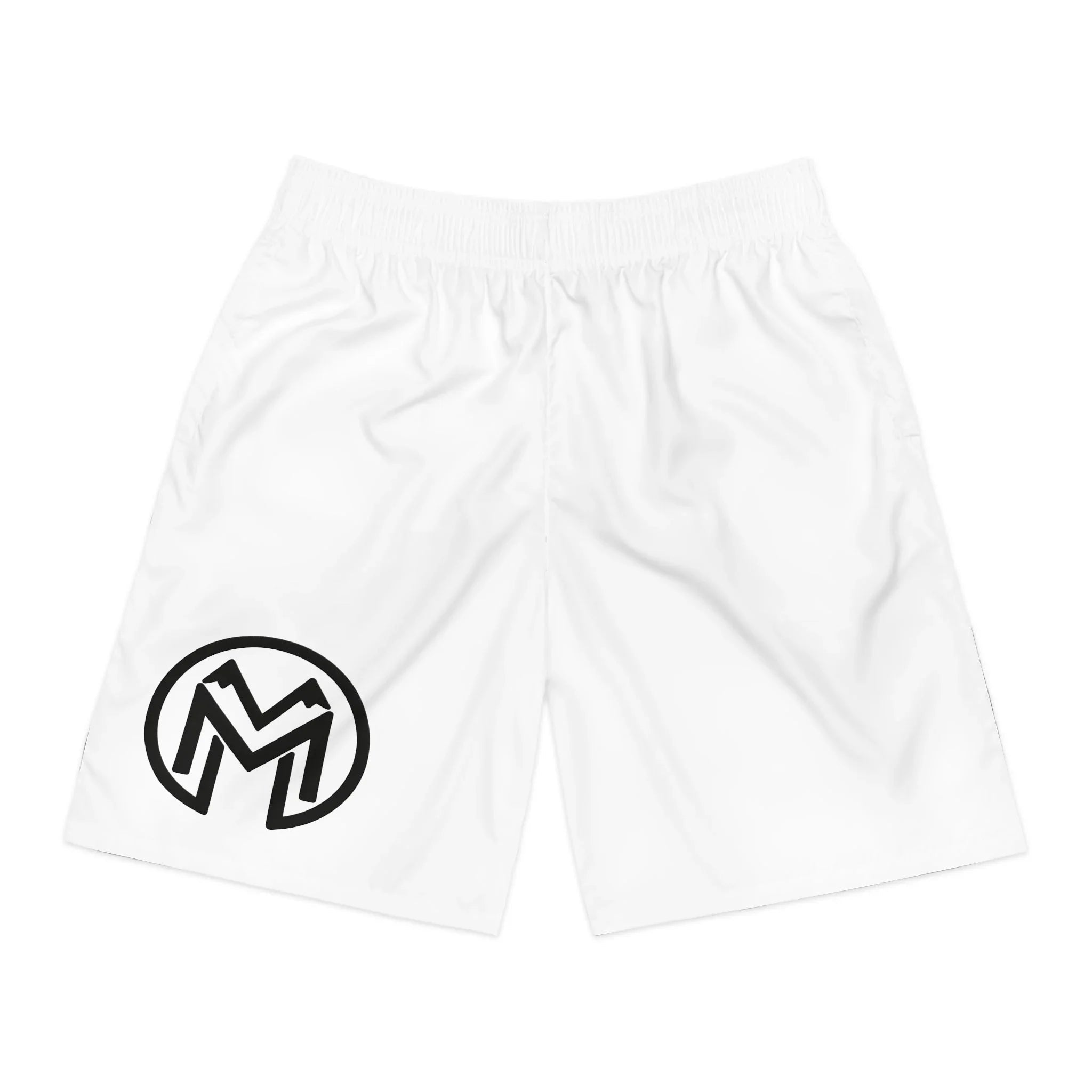 Montenégra Jogger Shorts - Silky White and Black - Montenégra