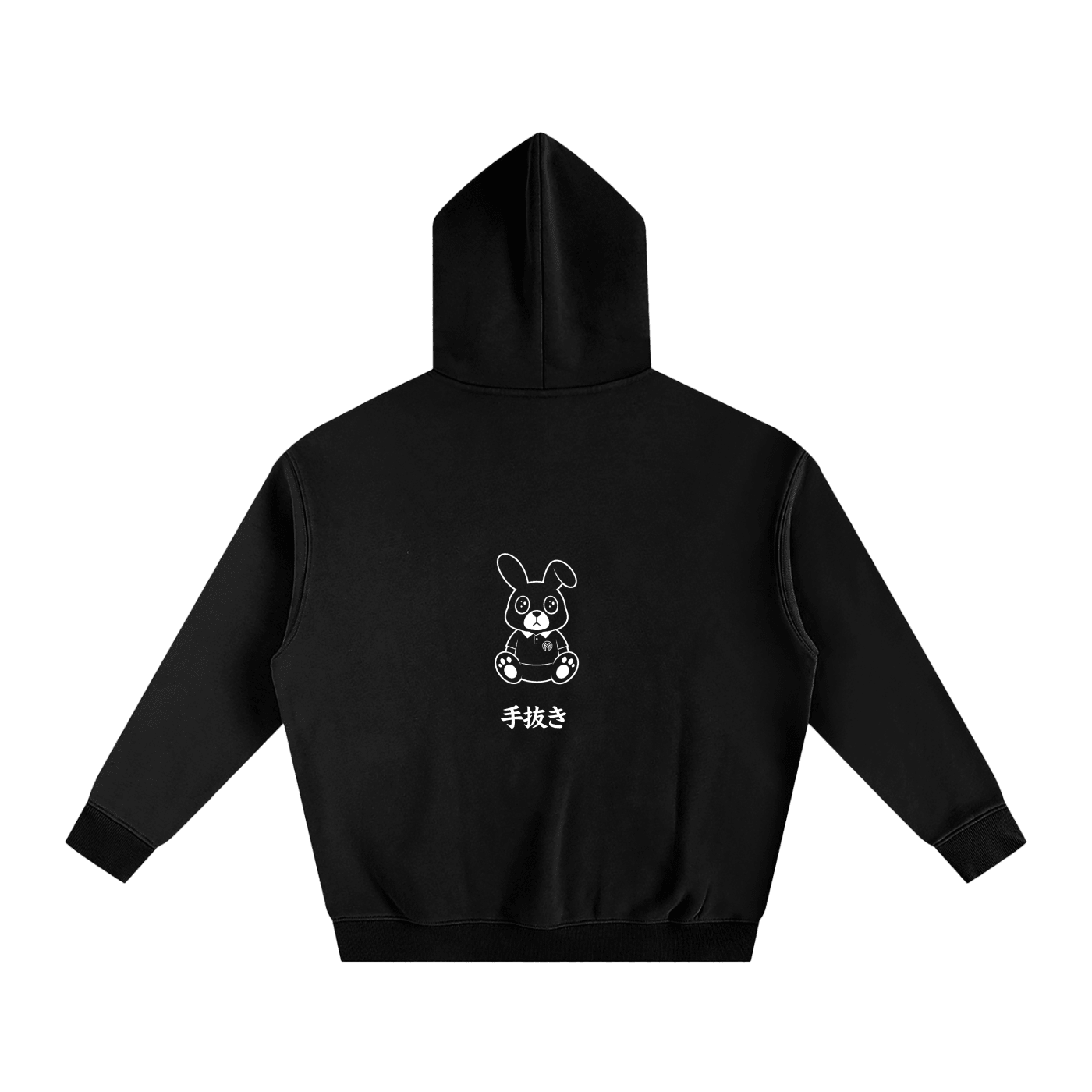 Montenegra Oversize Fleeced Hoodie - Rabbit Hole - Montenégra