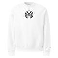 Montenégra oversized heavyweight sweatshirt - Silky White and Black - Montenégra