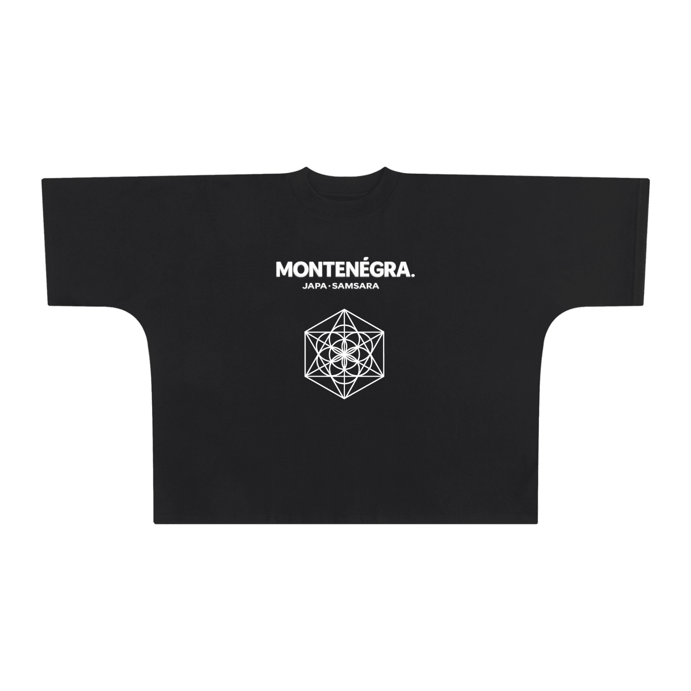 Montenegra - Oversized One - Piece Boxy T-Shirt - Montenégra