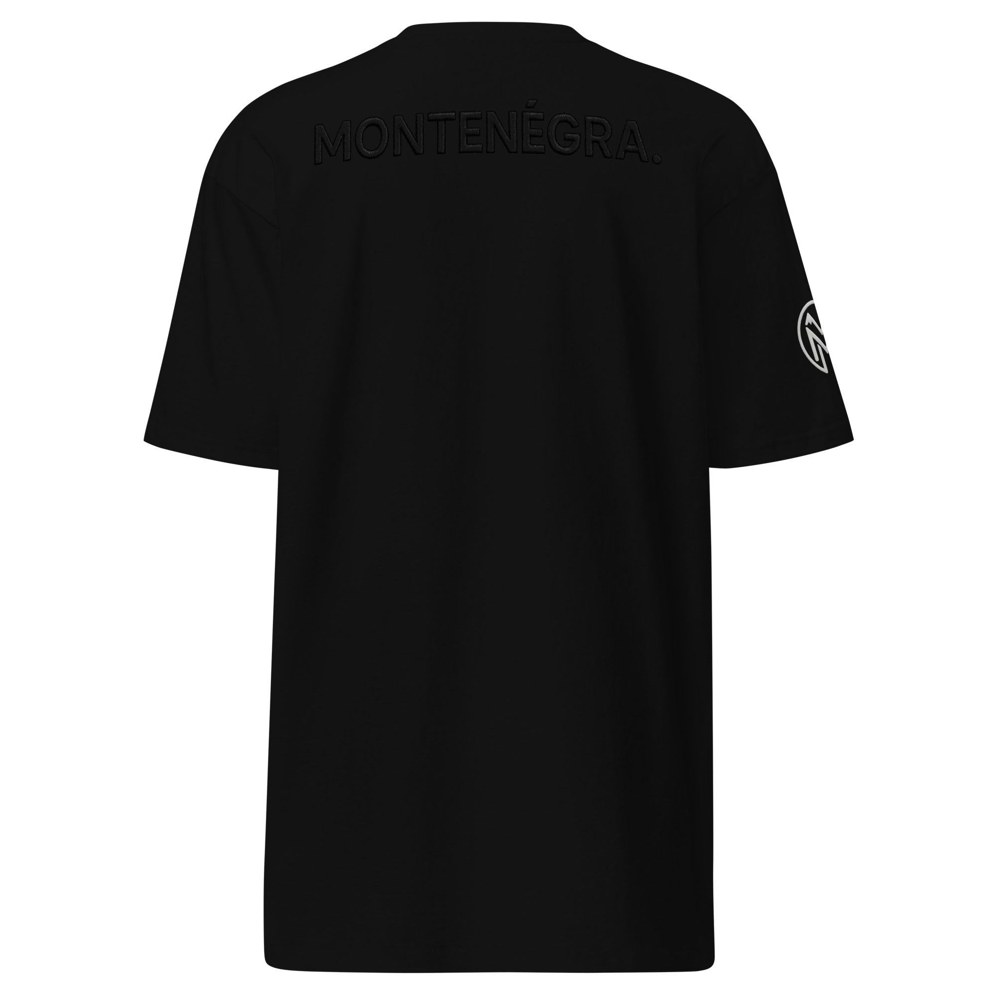 Montenégra premium heavyweight print tee - Montenégra