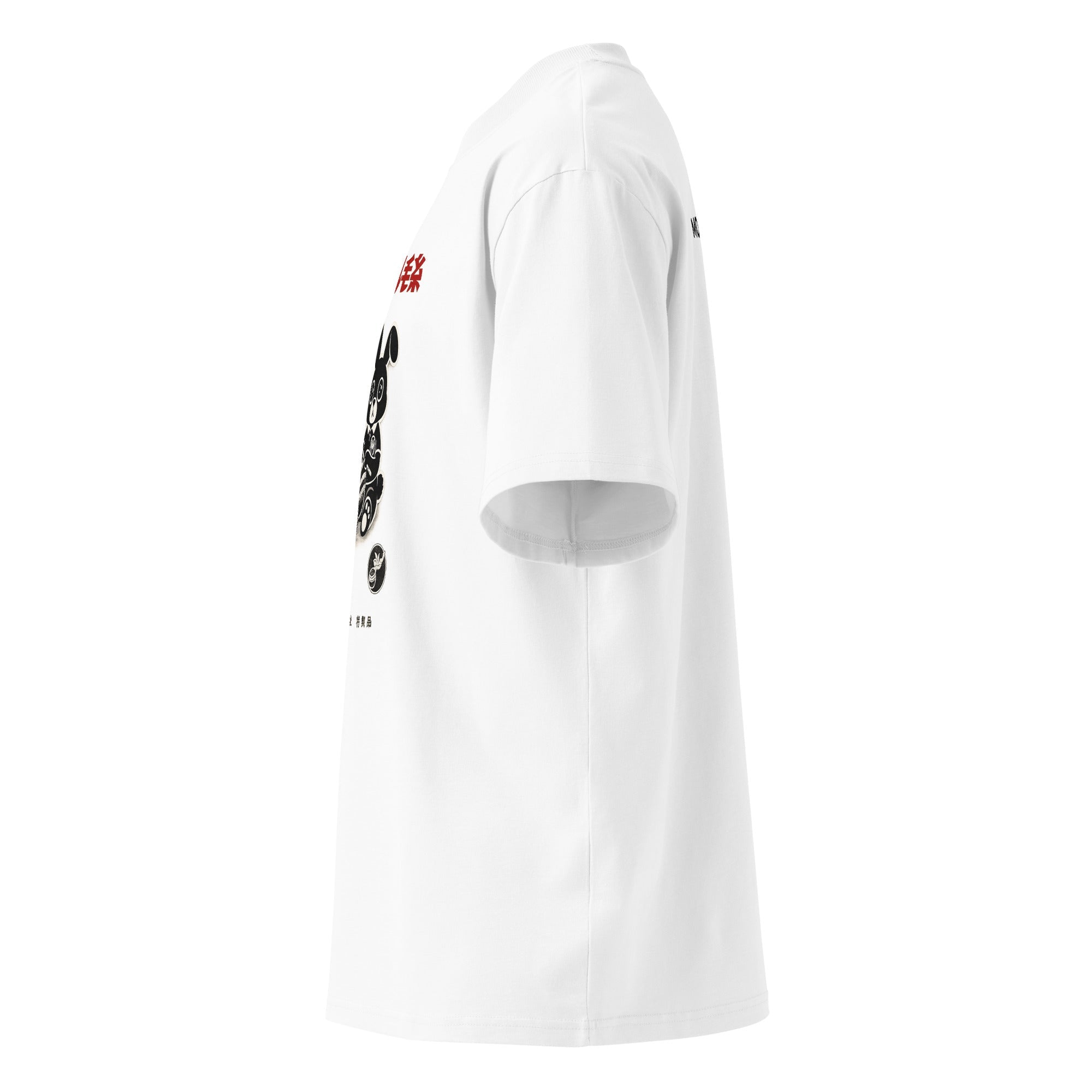 Montenégra Rabbit Design oversized high neck t-shirt - Montenégra