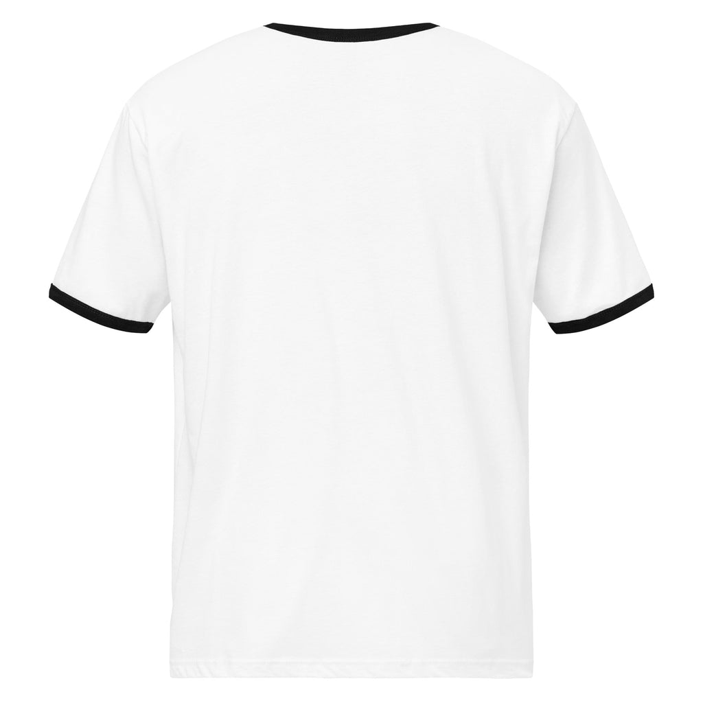 Montenégra Ringer t-shirt - Silky White and Black - Montenégra