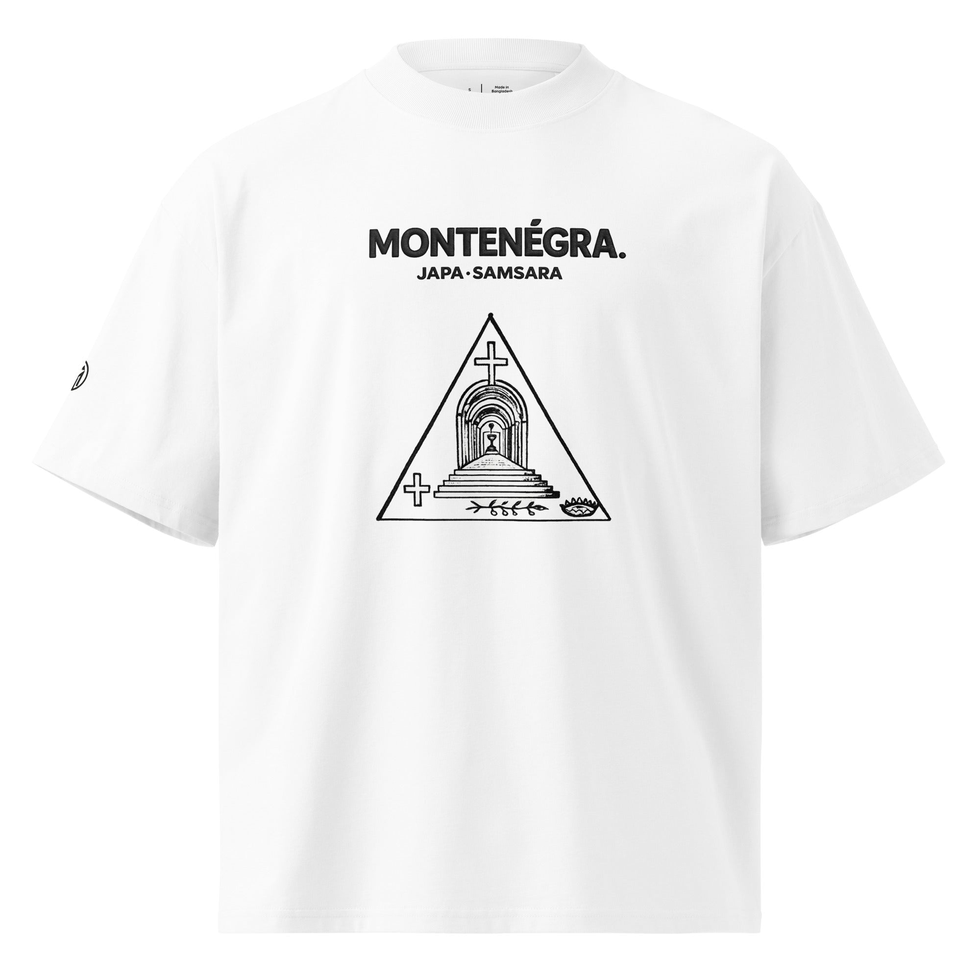 Montenégra Samsara oversized high neck t-shirt