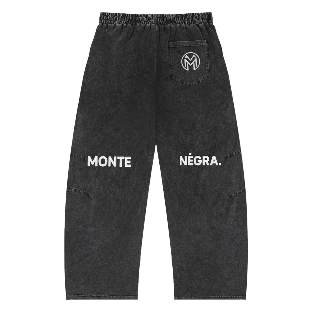 Montenégra Snow Wash Drawstring Cotton Pants - Montenégra