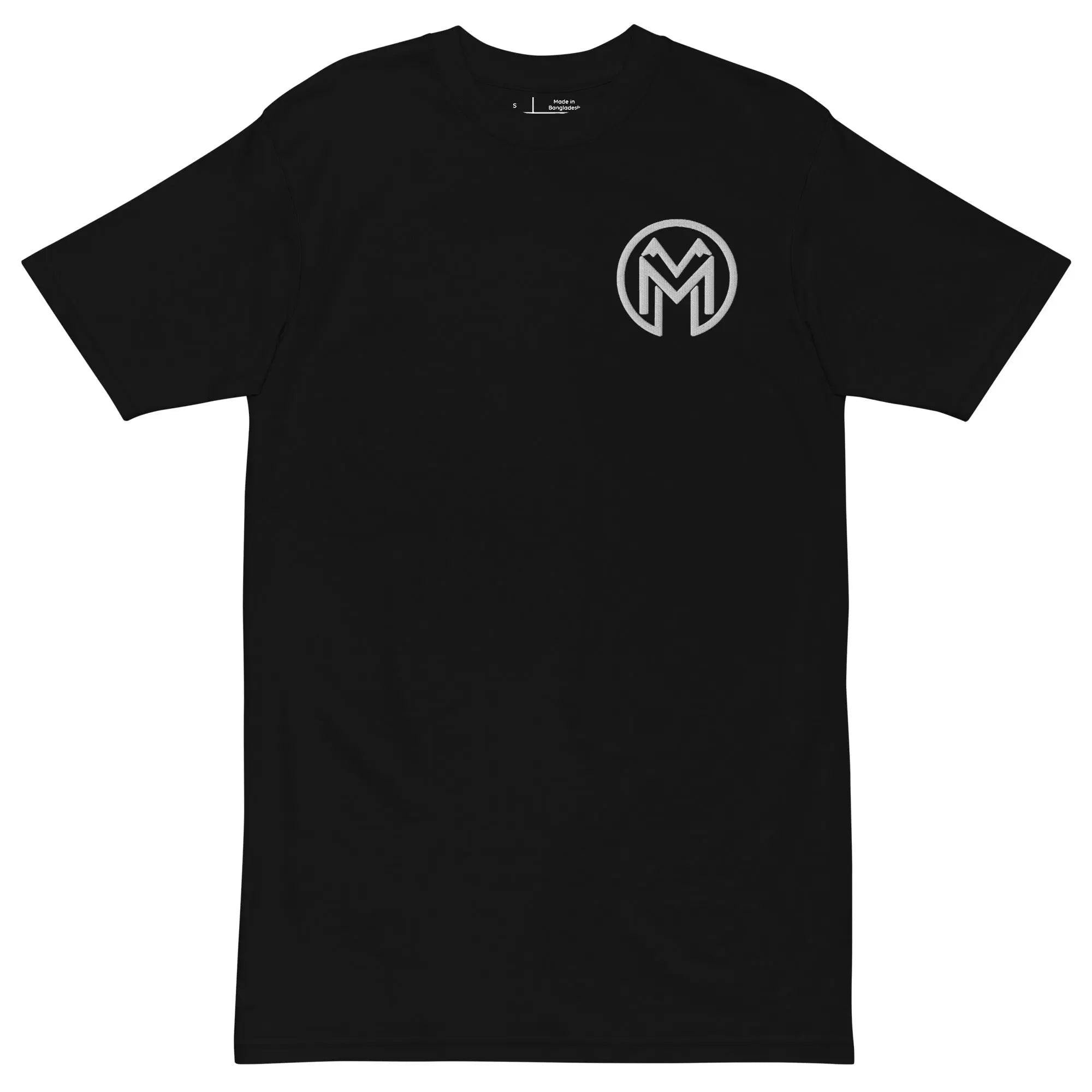 Montenegra tee - Premium Black and White - Montenégra