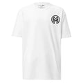 Montenegra tee - Silky White and Black - Montenégra