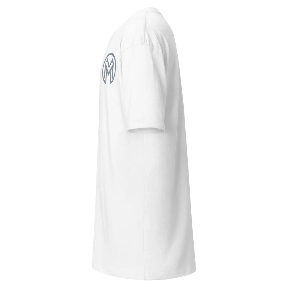 Montenegra Tee - Silky White and Grey - Montenégra
