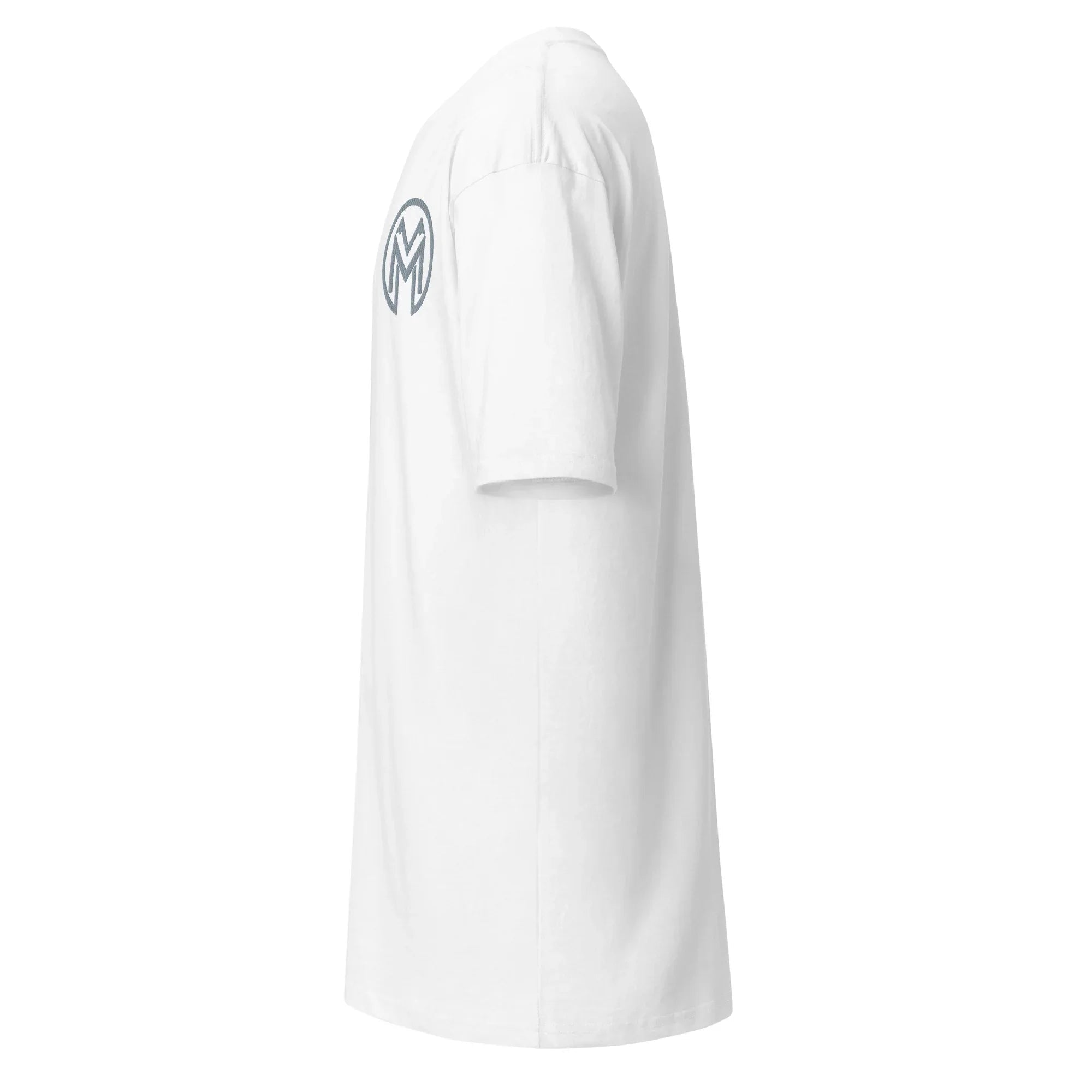 Montenegra Tee - Silky White and Grey - Montenégra