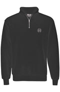 Montenégra USA Made Quarter Zip Pullover - Premium Black and White - Montenégra