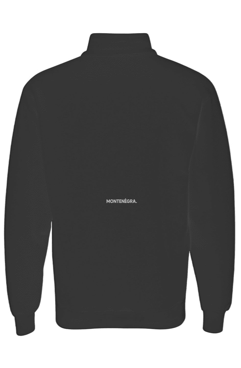 Montenégra USA Made Quarter Zip Pullover - Premium Black and White - Montenégra
