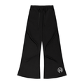 Montenégra Wide Leg Drawstring Sweatpants - Premium Black and White - Montenégra
