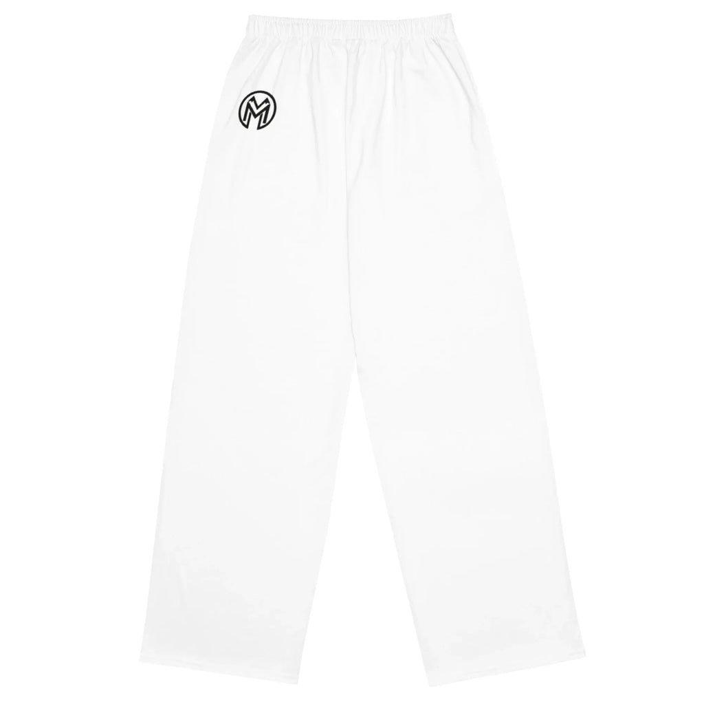 Montenégra wide leg pants - Silky white and black - Montenégra