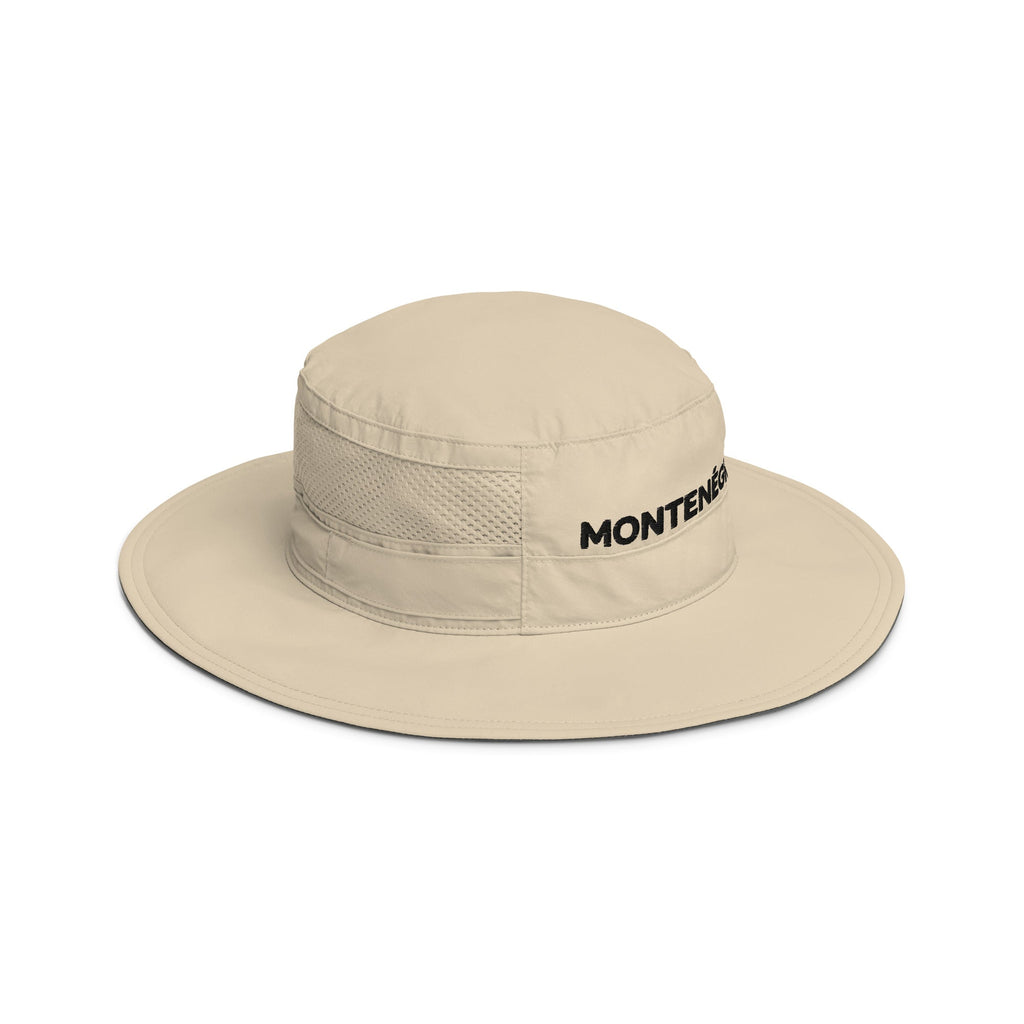 Montenégra X Columbia booney hat - Cream White and Black - Montenégra