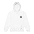 Montenégra Youth heavy blend hoodie - Silky White and Black - MontenégraMontenégra